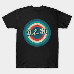 Circle Retro R.E.M. T-Shirt